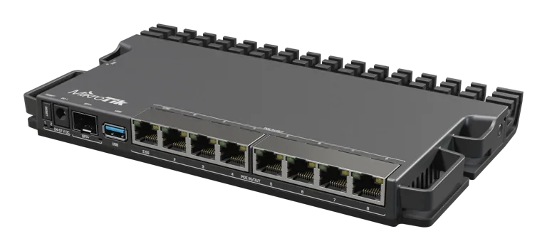 MikroTik RB5009UPr+S+IN — vista alternativa